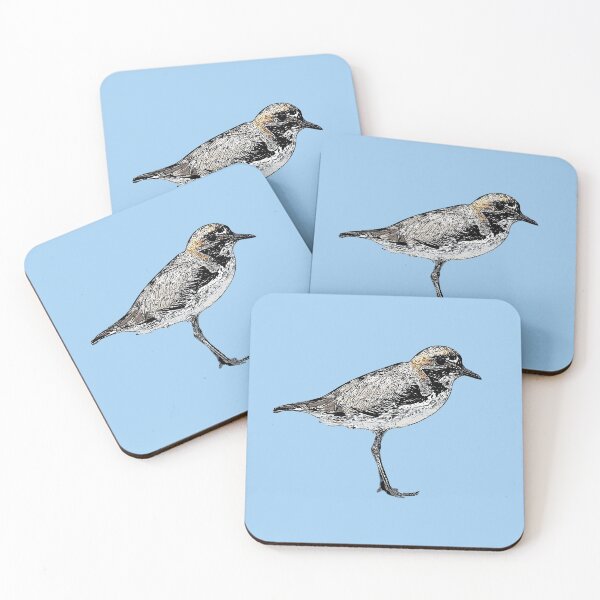 Item preview, Red-capped Plover Dotterel Black Alternate Design  designed and sold by designsasstultd.