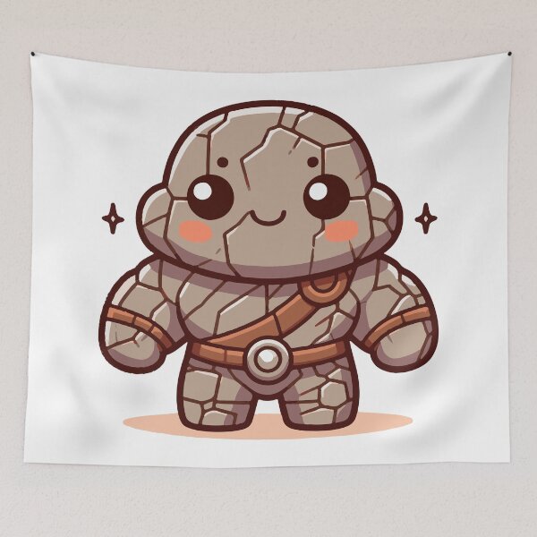 Item preview, korg the stone man designed and sold by Ren-Zou.