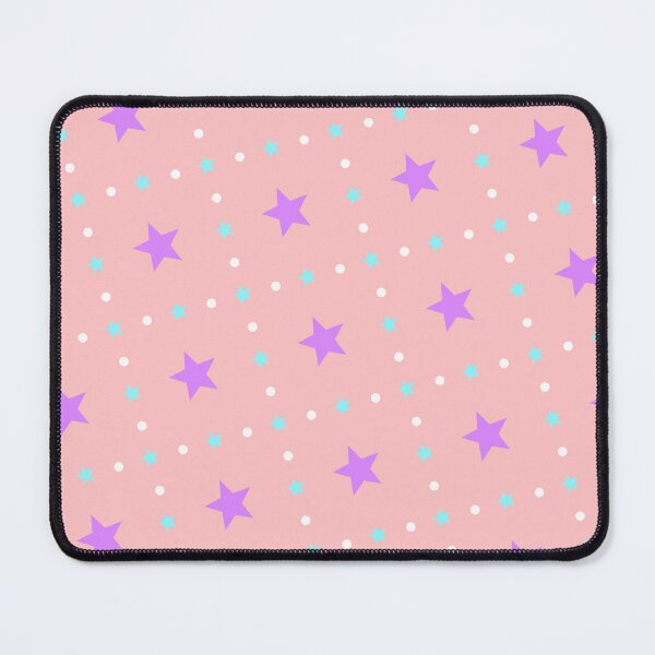 Item preview, Purple Multicolor Various Stars On Pink Backdrop designed and sold by Alchemy-A-La-G.