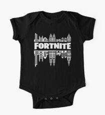 Fortnite: Battle Royale - White One Piece - Short Sleeve