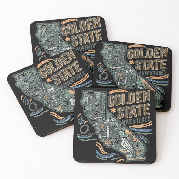 Item preview, Golden State Adventures - California designed and sold by Kashear.