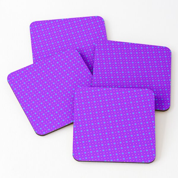 Item preview, Multicolor Varying Stars On Purple Backdrop designed and sold by Alchemy-A-La-G.
