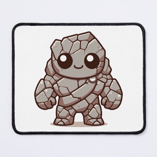 Item preview, korg the stone man kawaii designed and sold by Ren-Zou.