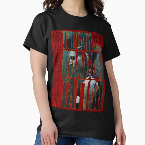 Women's T-Shirts [Out of Print] Stieg Larsson / The Girl with the Dragon Tattoo Relaxed Fit Tee (Dark Grey) (Womens) 31ssqXr8zRL._UF350,350_QL50_.jpg