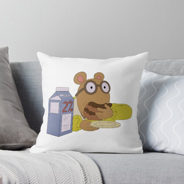 Item preview, Arthur Eating Cake w/Milk designed and sold by cml-stickers.