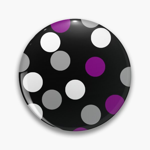 Item preview, Ace Pride polka dots designed and sold by River Graphic Design.