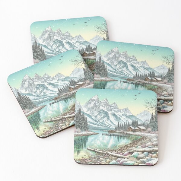 Item preview, Nature's Harmony - Lakefront View designed and sold by Hodaifa Hamim.