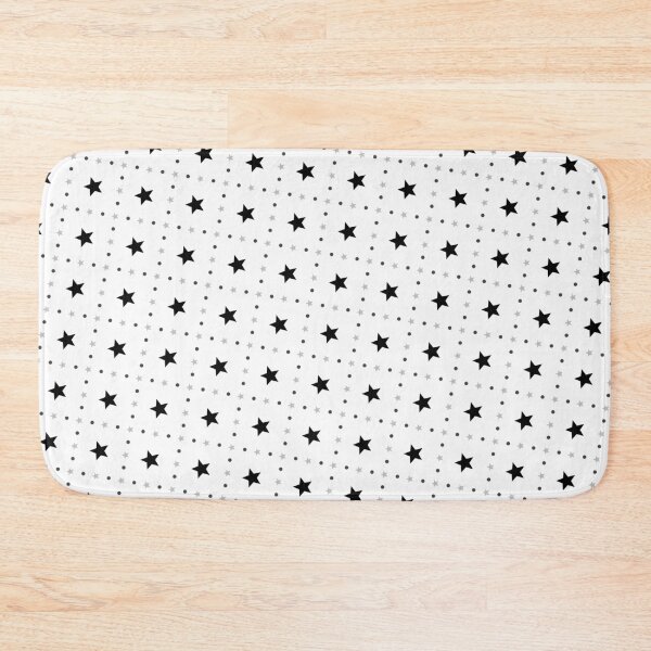Item preview, Black & White Various Stars Aligned Grid designed and sold by Alchemy-A-La-G.
