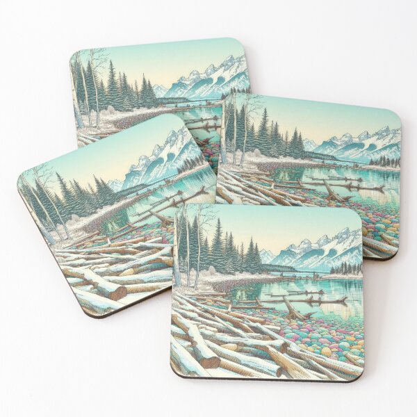 Item preview, Nature's Harmony - Lakefront View designed and sold by Hodaifa Hamim.