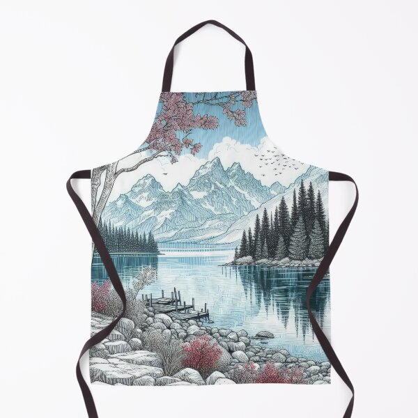 Item preview, Nature's Harmony - Lakefront View designed and sold by Hodaifa Hamim.