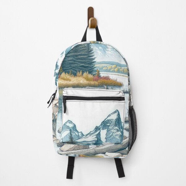Item preview, Nature's Harmony - Lakefront View designed and sold by Hodaifa Hamim.