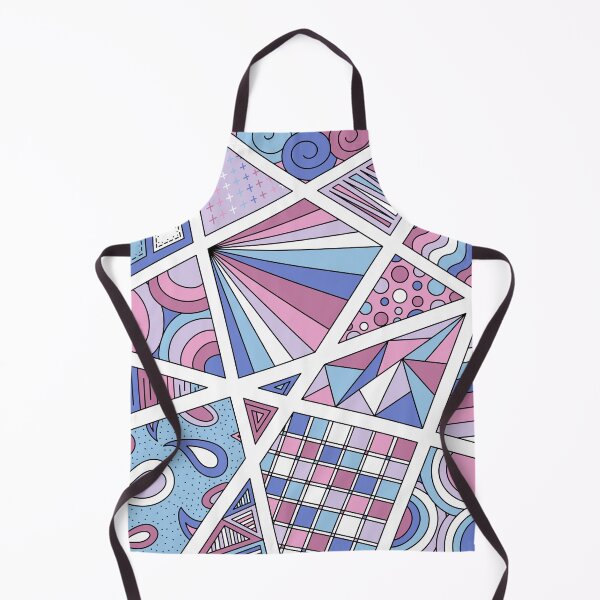 Item preview, Bigender Pride Zen Doodle Abstract Modern Pastel designed and sold by JoyfulJen.