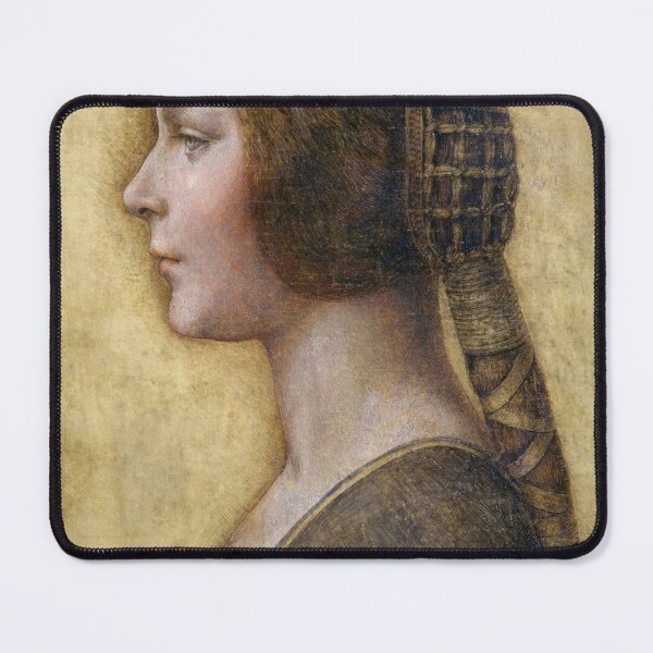 Item preview, Leonardo da Vinci's Profile of a Young Fiancée designed and sold by NikoVerse Studio.