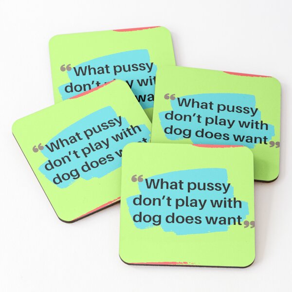 Item preview, Pussy and Dog designed and sold by USCOLstore.