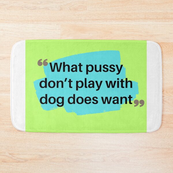 Item preview, Pussy and Dog designed and sold by USCOLstore.