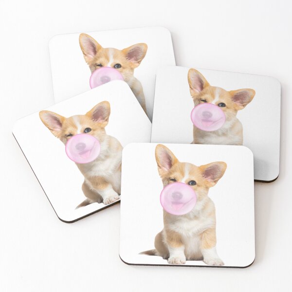 Item preview, Bubblegum corgi designed and sold by SillyLittleSnek.