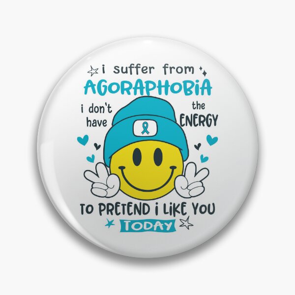 Item preview, I suffer from Agoraphobia i do not have the ENERGY to pretend i like you TODAY designed and sold by KatMercerr.