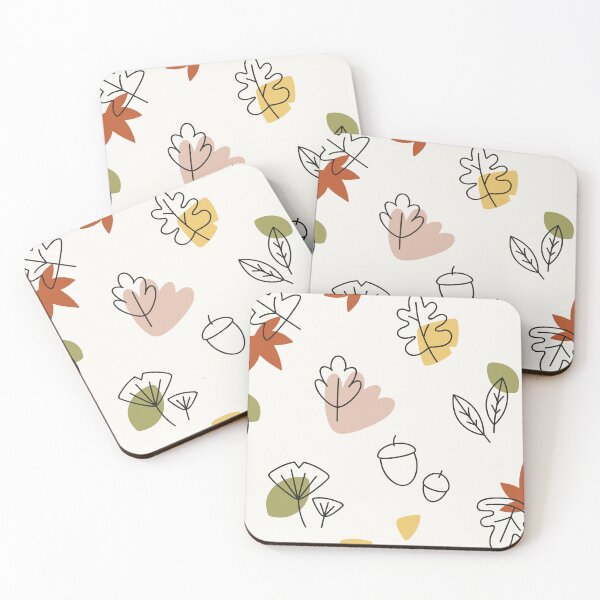 Item preview, Autumn leaf background with green yellow and brown background  designed and sold by Jamildesign.