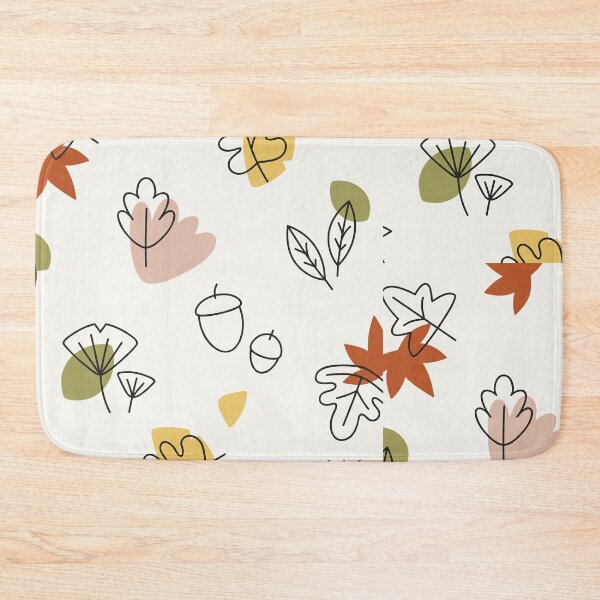 Item preview, Autumn leaf background with green yellow and brown background  designed and sold by Jamildesign.