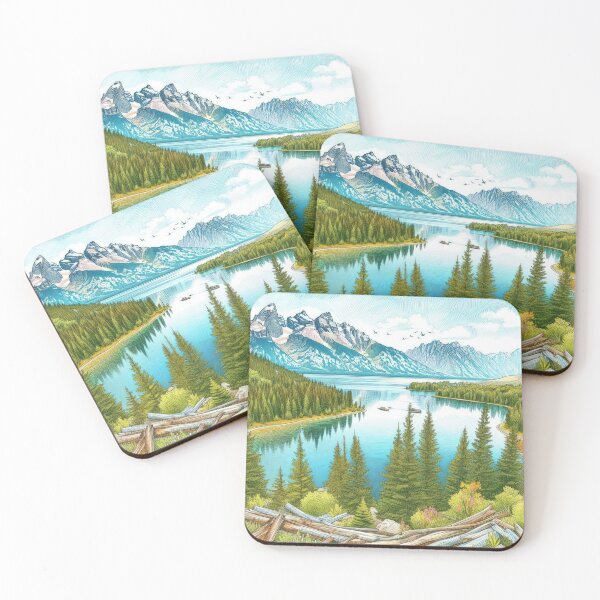 Item preview, Nature's Harmony - Lakefront View designed and sold by Hodaifa Hamim.