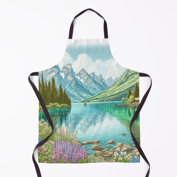 Item preview, Nature's Harmony - Lakefront View designed and sold by Hodaifa Hamim.