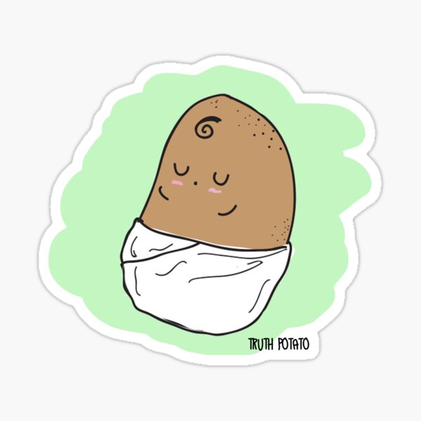 The Baby Potato - Truth Potato Sticker
