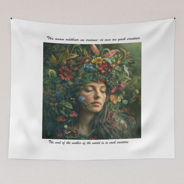 Item preview, The soul of the Mother of the World designed and sold by CelticWisdom.