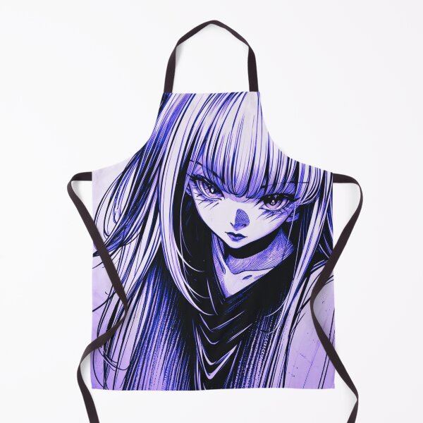 Item preview, The anime girl in blue tones designed and sold by PixelCraftDSG.