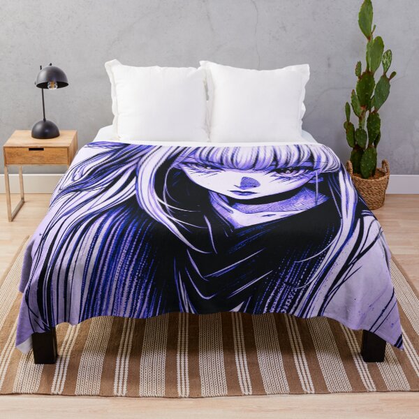Item preview, The anime girl in blue tones designed and sold by PixelCraftDSG.