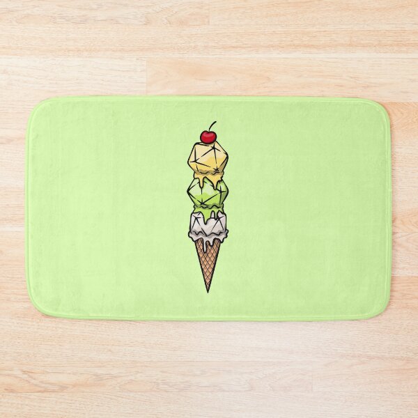 Item preview, Lemon Lime Dice Cream Cone designed and sold by Mystic 20 Dice.