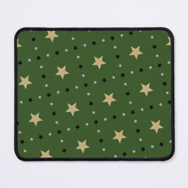 Item preview, US Army Inspired Stars Sequenced Olive Green Pattern designed and sold by Alchemy-A-La-G.
