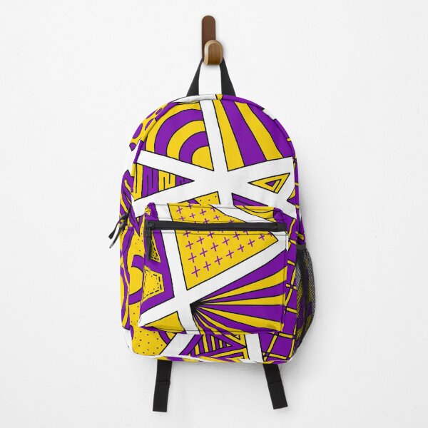 Item preview, Intersex Pride Zen Doodle Abstract Modern Yellow Purple designed and sold by JoyfulJen.