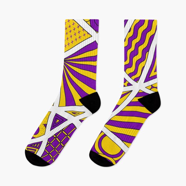 Item preview, Intersex Pride Zen Doodle Abstract Modern Yellow Purple designed and sold by JoyfulJen.