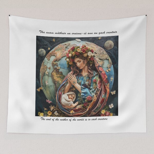 Item preview, Mother of the World designed and sold by CelticWisdom.
