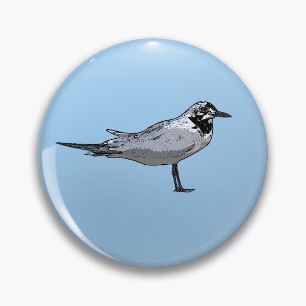 Item preview, Gull-billed Tern Black Alternate Design  designed and sold by designsasstultd.