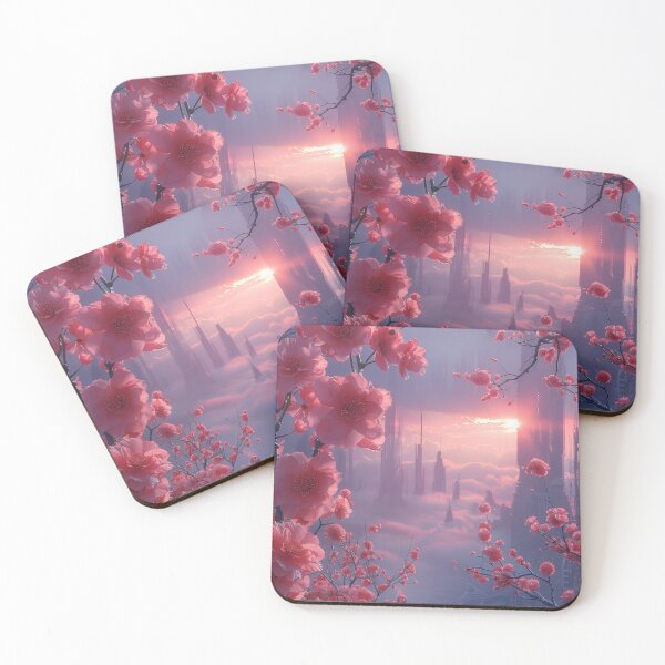 Item preview, Futuristic Blossoms designed and sold by aiperfectworld.