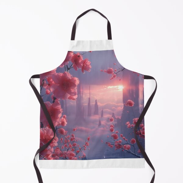 Item preview, Futuristic Blossoms designed and sold by aiperfectworld.