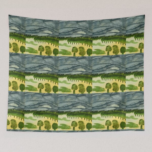 Item preview, LOOMING CLOUDS designed and sold by Deanna Neilan.