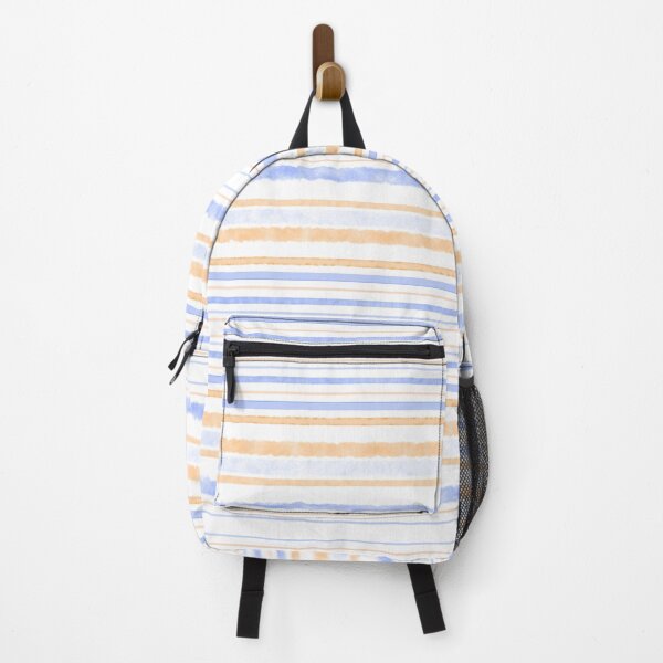 Item preview, Blue and Orange Stripes designed and sold by Artwork-by-M.