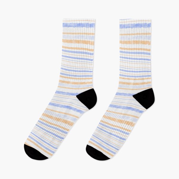 Item preview, Blue and Orange Stripes designed and sold by Artwork-by-M.
