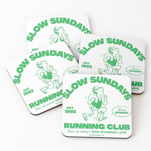 Item preview, Slow Sundays Run Club designed and sold by GoodTimeRetro.