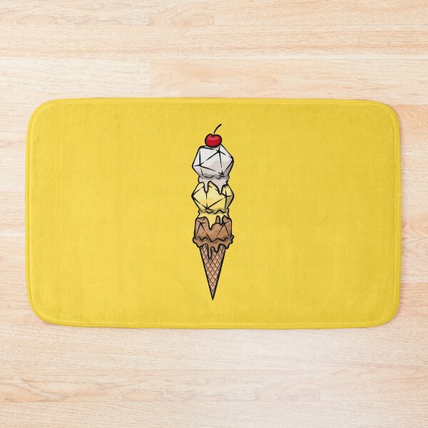 Item preview, Lemon Meringue Pie Dice Cream Cone designed and sold by Mystic 20 Dice.