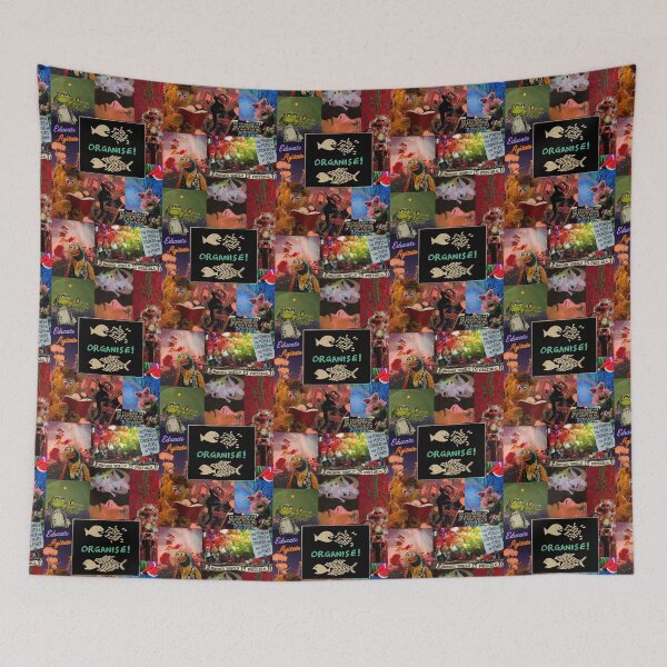 Item preview, ORGANIZE!  // Muppet Collage Art designed and sold by Evan Bode.