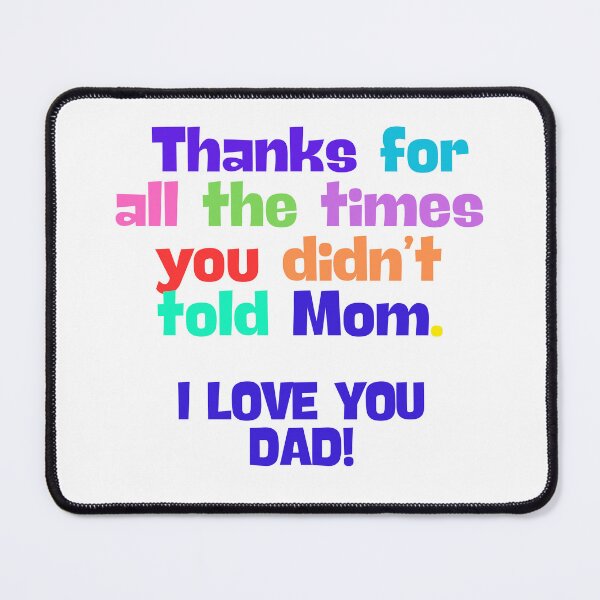 Item preview, (EN) I love You Dad! Thanks for designed and sold by MaluVillarreal.