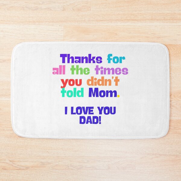 Item preview, (EN) I love You Dad! Thanks for  designed and sold by MaluVillarreal.