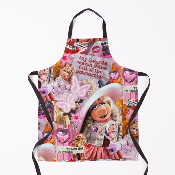 Item preview, Miss Piggy vs. the Patriarchy // Muppet Collage Art designed and sold by Evan Bode.