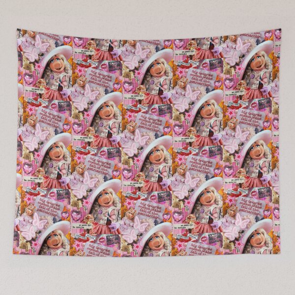 Item preview, Miss Piggy vs. the Patriarchy // Muppet Collage Art designed and sold by Evan Bode.