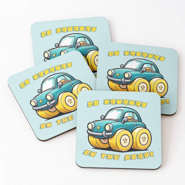 Item preview, Go Bananas on the Road! - banana car designed and sold by Funny-Banana.