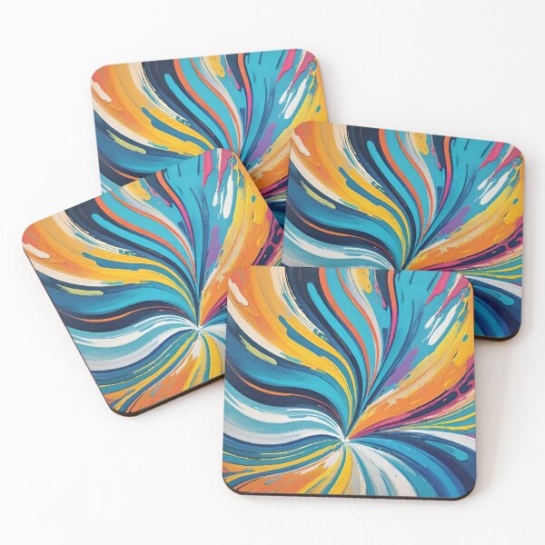 Item preview, abstract colorful brush line designed and sold by NAVAL00.