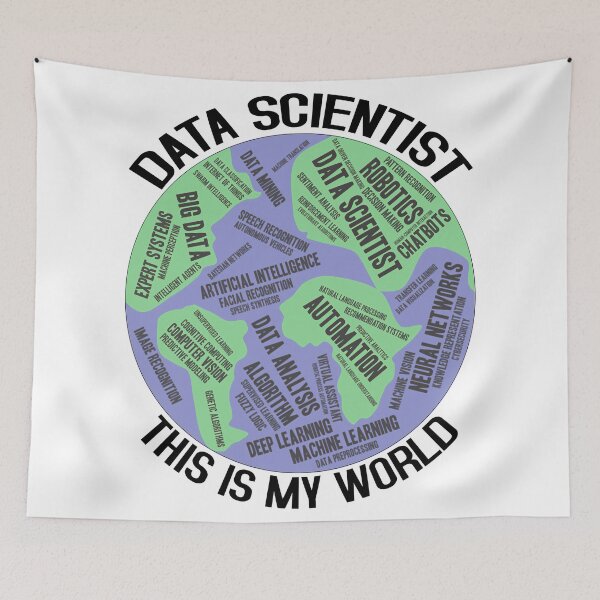 Item preview, Data Scientist This Is My World designed and sold by SportsT-Shirts.